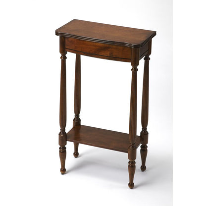 Whitney Console Table, Medium Brown