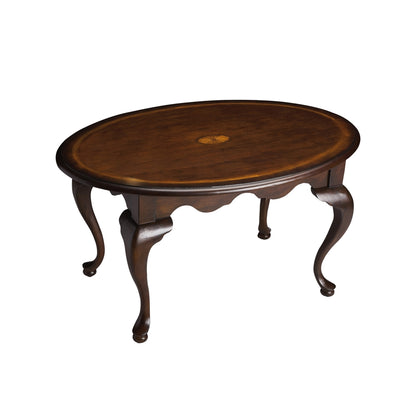 Cherry Oval Cocktail Table, Belen Kox