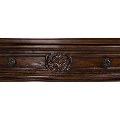 Peyton Console Table, Medium Brown