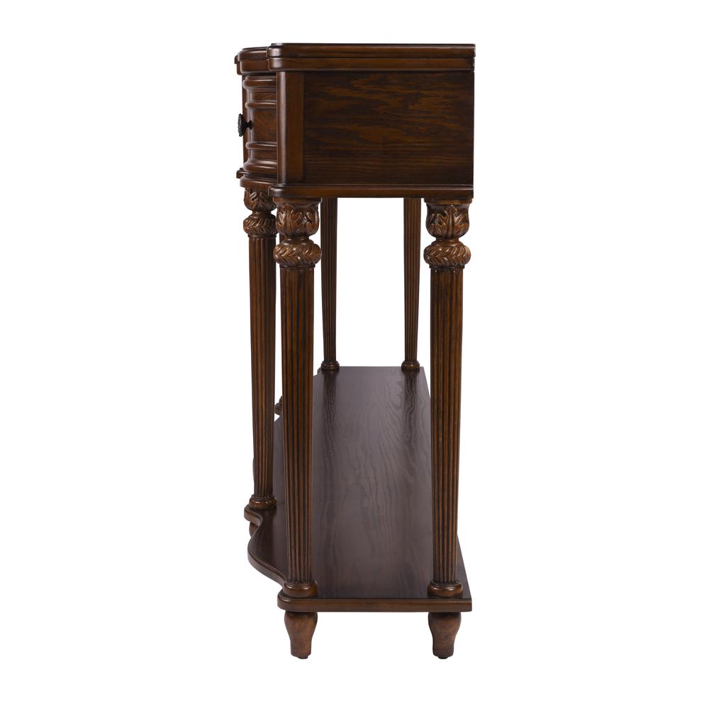 Peyton Console Table, Medium Brown