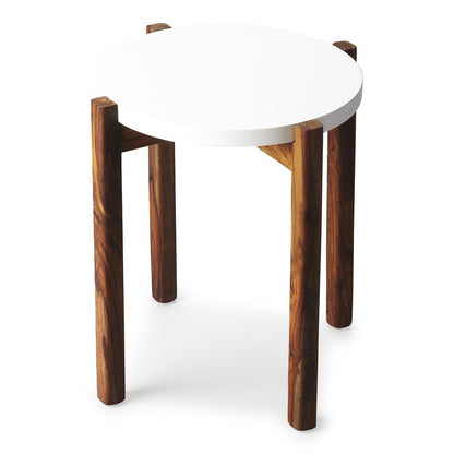 Del Mar Contemporary Side Table, Multi-Color