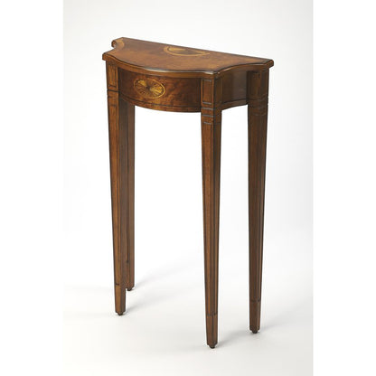 Olive Ash Burl Console Table, Belen Kox