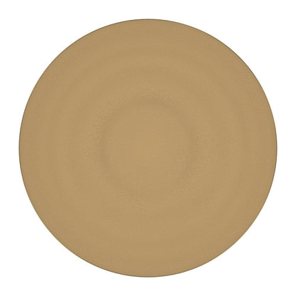Elegant Gold Pedestal Side Table for Cocktails or Drinks - Modern Accent