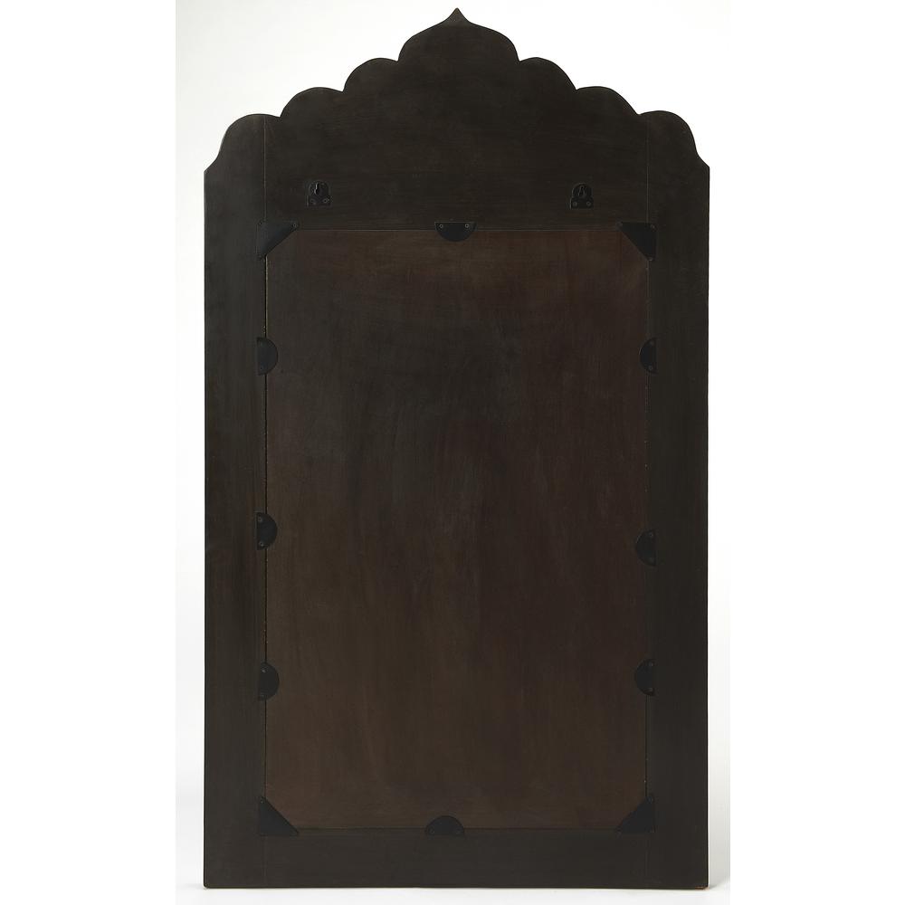 Teak and Bone Wall Mirror, Belen Kox