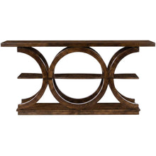 Rustic Console Table with Distressed Finish, Modern Entryway Sofa Table