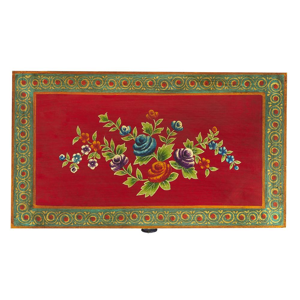 Zara Hand Painted Chest, Multi-Color