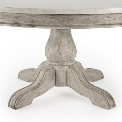 Danielle Marble Coffee Table, Gray
