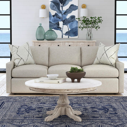 Danielle Marble Coffee Table, Gray