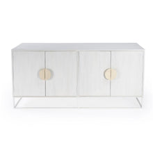Modern Mid-Century Wooden Sideboard, White, Belen Kox
