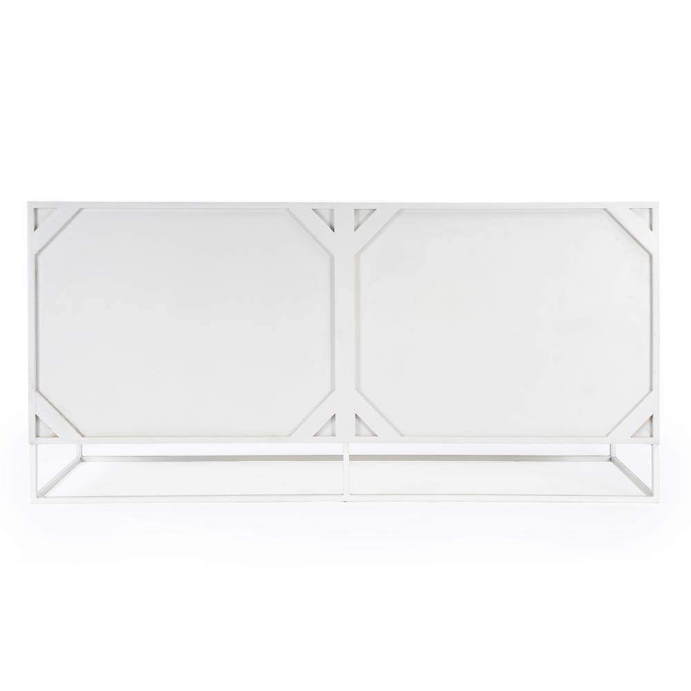 Modern Mid-Century Wooden Sideboard, White, Belen Kox