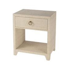 Brown Night Table for Bedroom – Side Table with Shelf and Drawer Storage