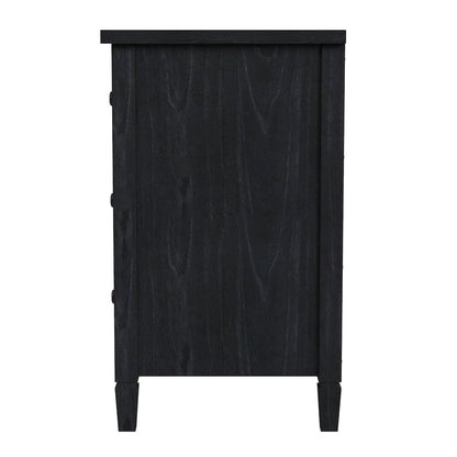 Flagstaff 3-Drawer Dresser, Black