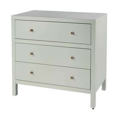 Nora 3-Drawer Chest, Green