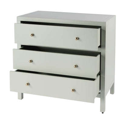 Nora 3-Drawer Chest, Green