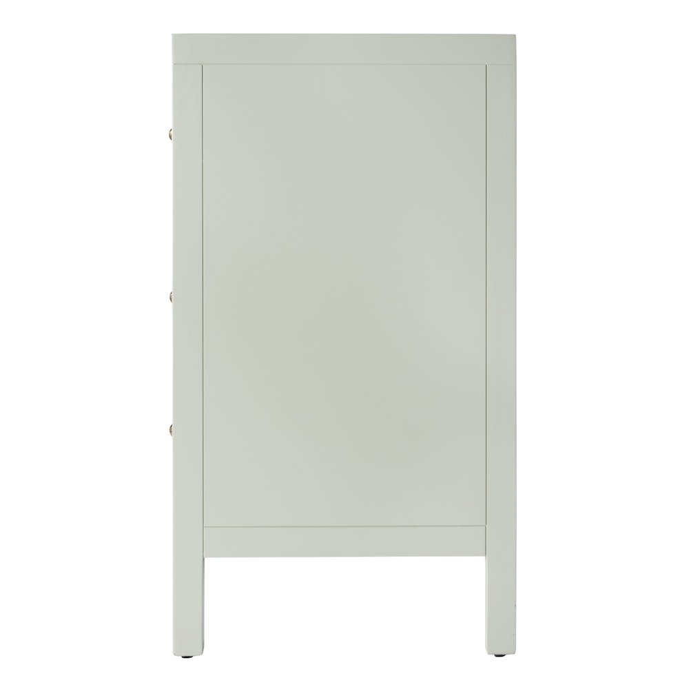 Nora 3-Drawer Chest, Green
