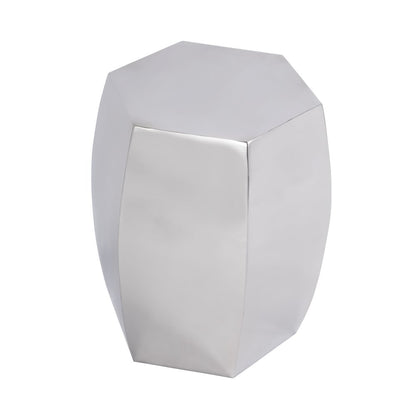 Carter Side Table, Silver