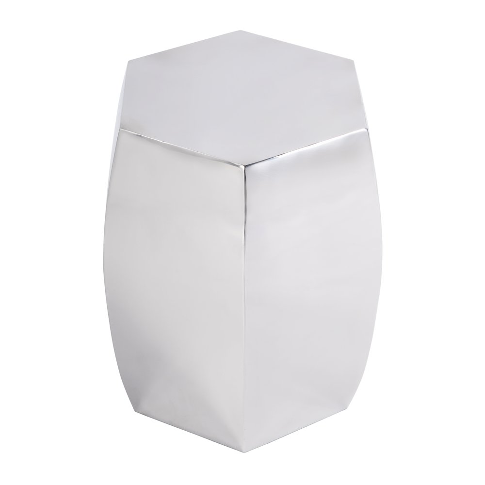 Carter Side Table, Silver