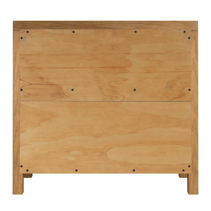 Nora 31 in. W 1 Drawer 2 Door Accent Storage Cabinet, Natural