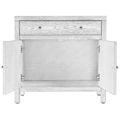 Nora 31 in. W 1 Drawer 2 Door Accent Storage Cabinet, Natural