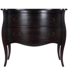 Antiqued Walnut 3-Drawer Chest, Belen Kox