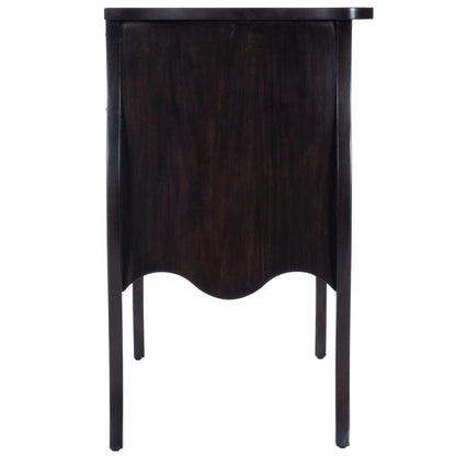 Antiqued Walnut 3-Drawer Chest, Belen Kox