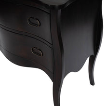 Antiqued Walnut 3-Drawer Chest, Belen Kox