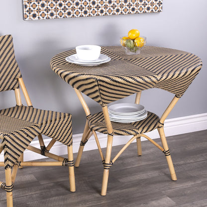 Ciel  Rattan Dining Table, Tan/Beige