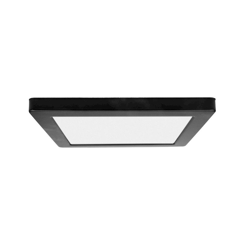 LED Flush Mount in Black Color