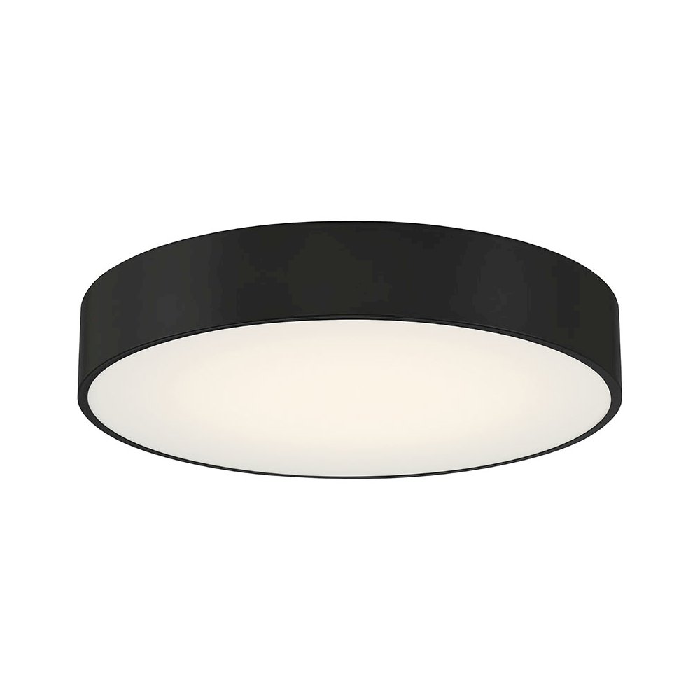 LED Flush Mount in Black Color