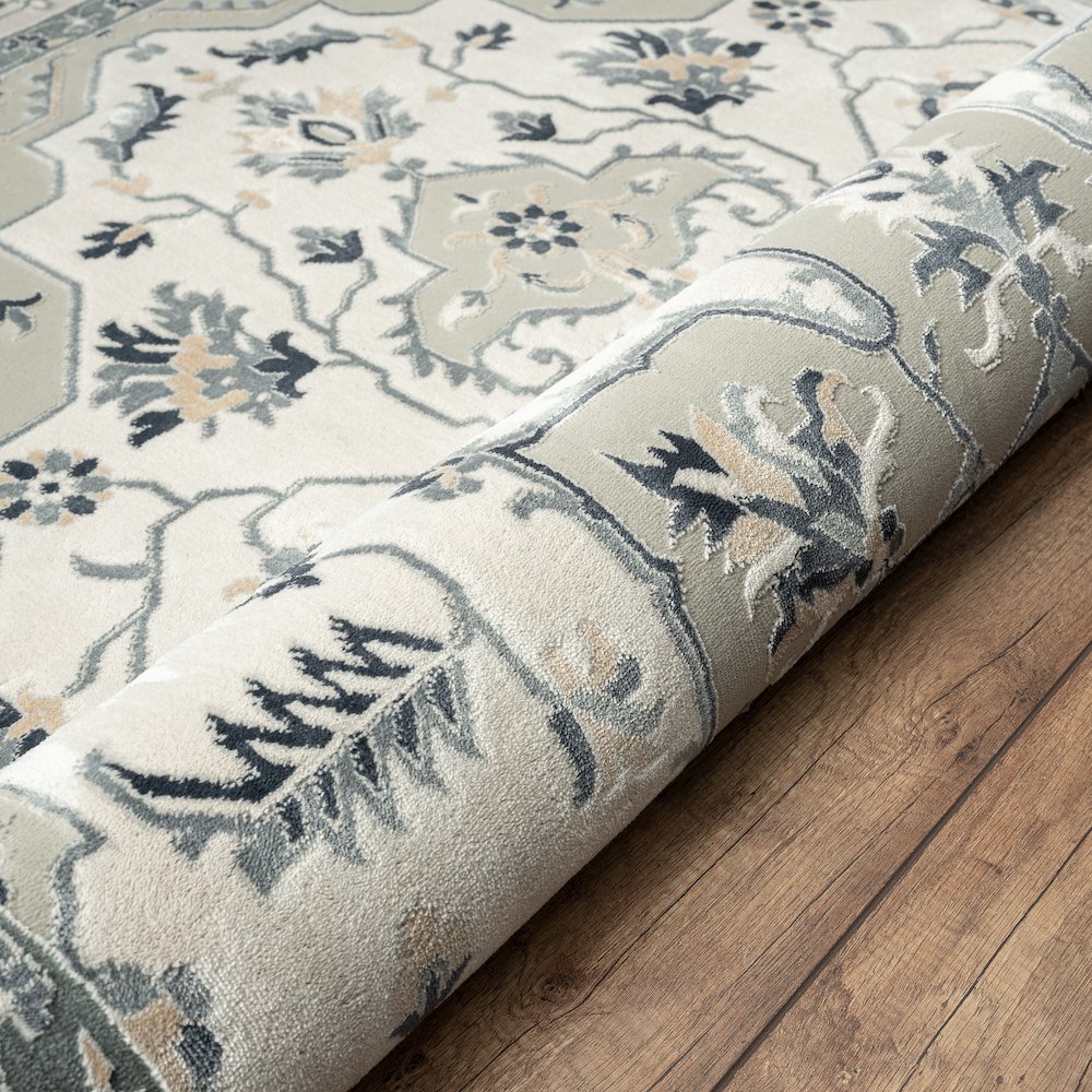 Imagine Cotton Area Rug Indoor in Ivory, 7'9" x 10'9"