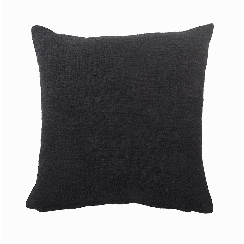 Evette Rios Avant-Garde White Tufted Diamond Throw Pillow