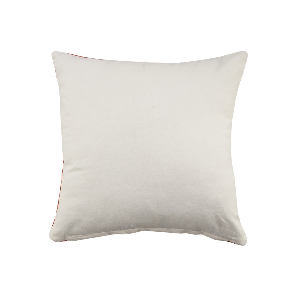 Casual Floral Mandala Medallion Throw Pillow with Tufted Border
