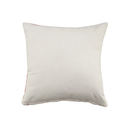 Casual Floral Mandala Medallion Throw Pillow with Tufted Border