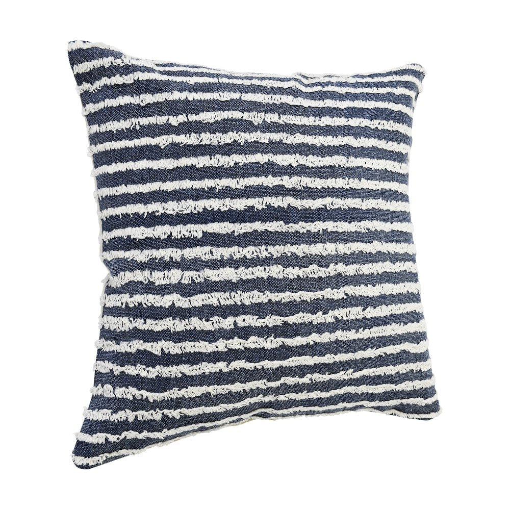 Ensign Blue Wispy Ways Throw Pillow