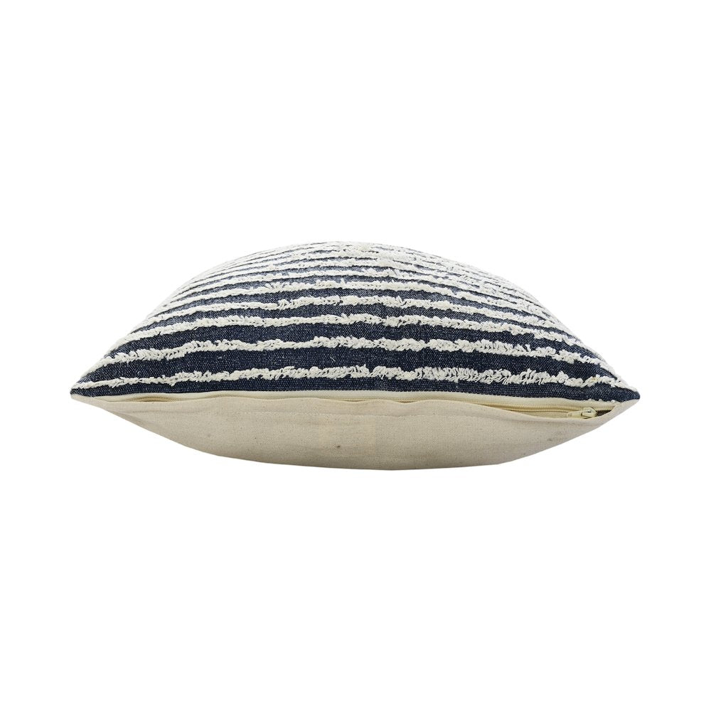 Ensign Blue Wispy Ways Throw Pillow