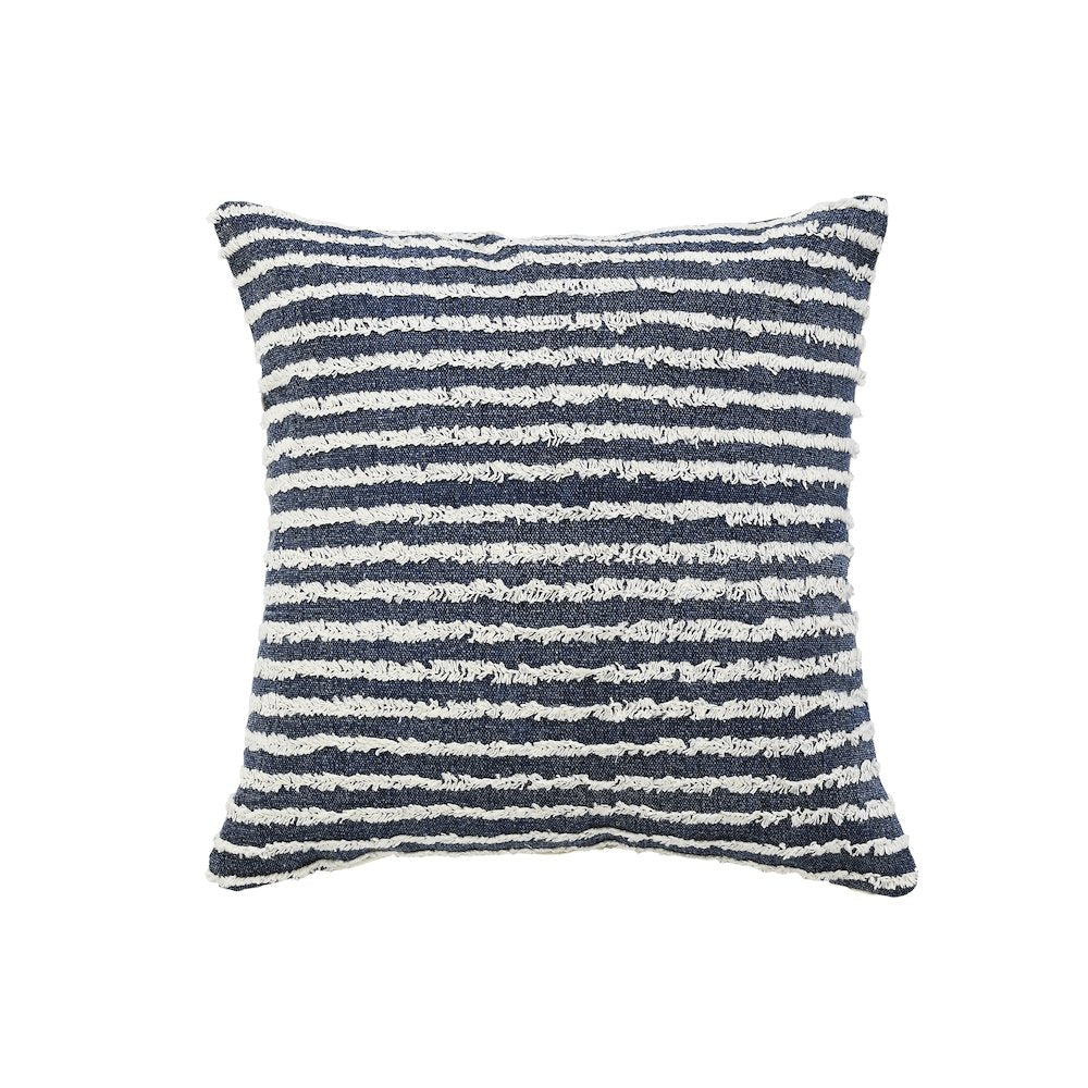 Ensign Blue Wispy Ways Throw Pillow