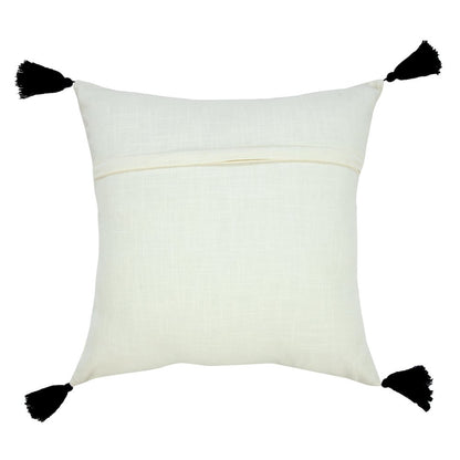 Bohemian Basics Geometric Embroidered Throw Pillow
