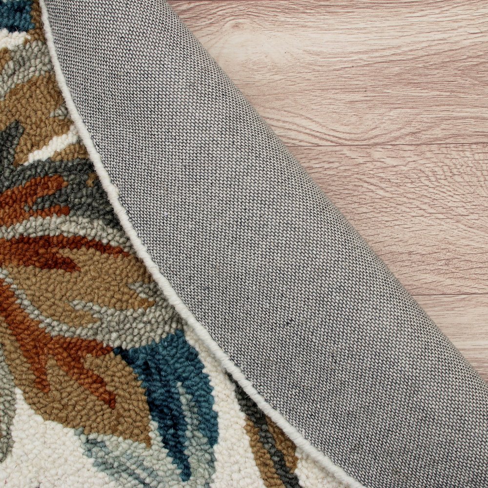 Tropical Paradise Floral Round Rug