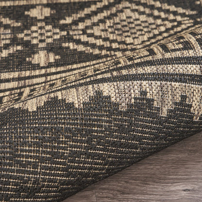 Geometric Vestige Indoor/Outdoor Area Rug