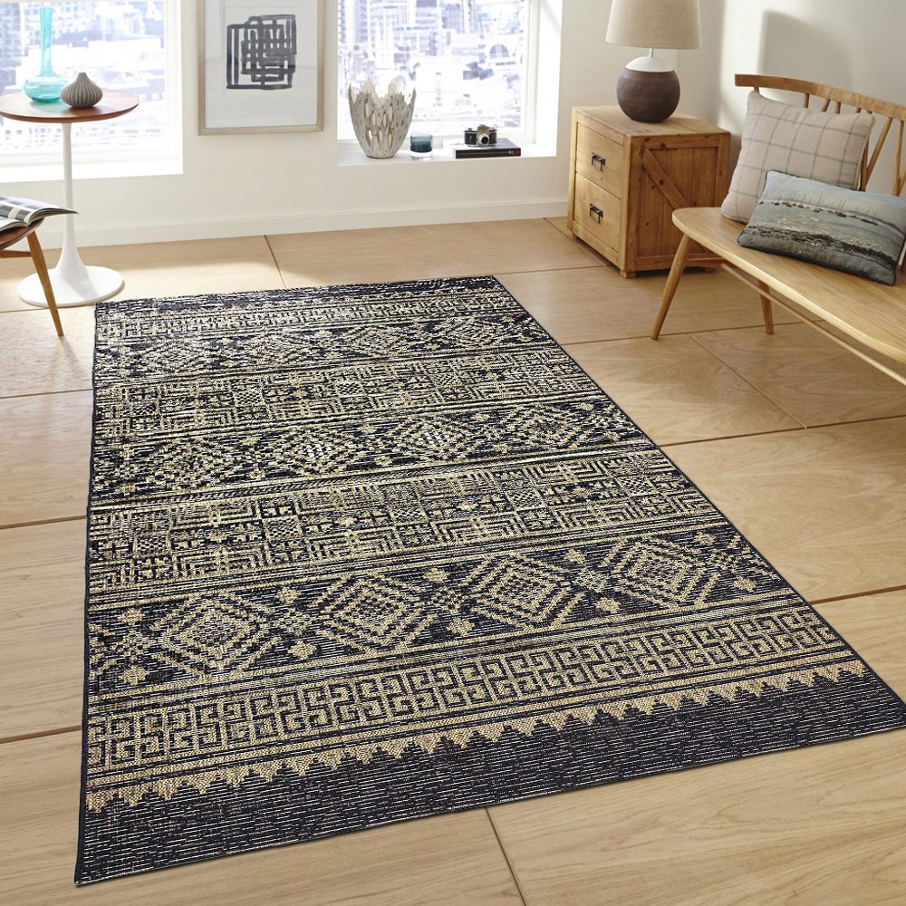 Geometric Vestige Indoor/Outdoor Area Rug