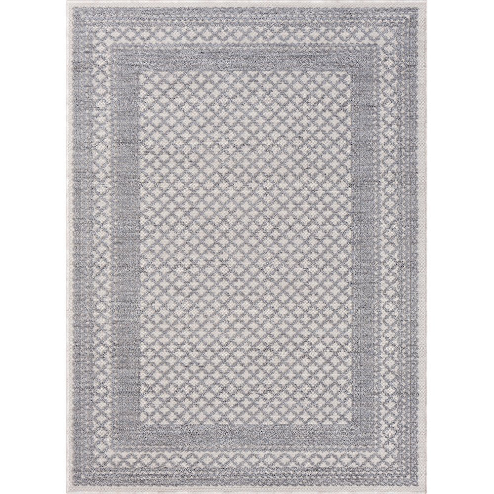 Westport Bordered PET Yarn Indoor/Outdoor Area Rug