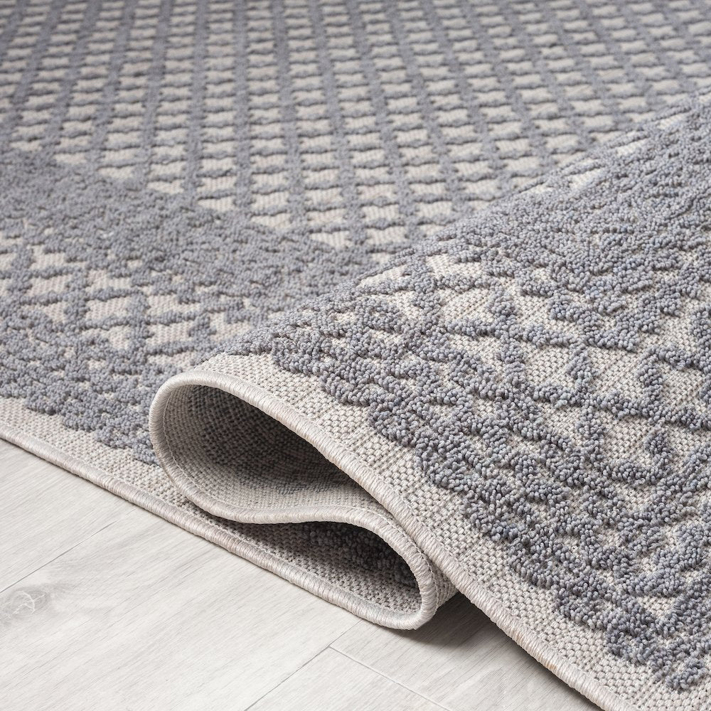 Westport Bordered PET Yarn Indoor/Outdoor Area Rug