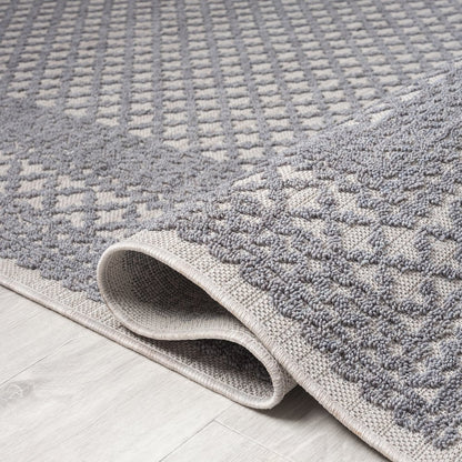 Westport Bordered PET Yarn Indoor/Outdoor Area Rug