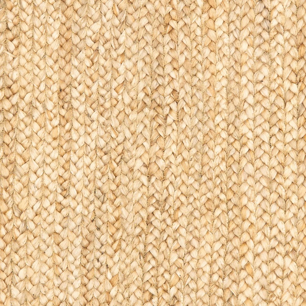 Classic Jute Jute Area Rug Indoor in Tan, 5' x 7'9"