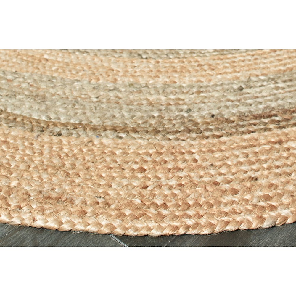 Boutique Jute Jute Area Rug Indoor in Tan/Brown, 7'6" Round