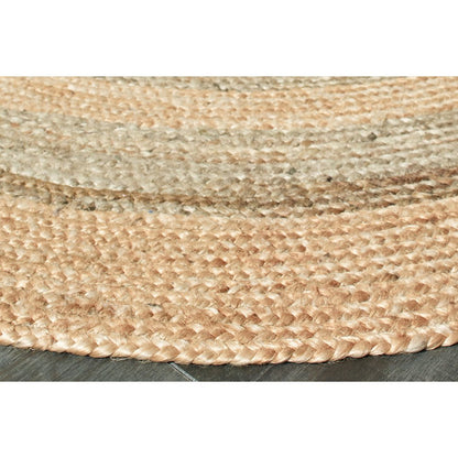 Boutique Jute Jute Area Rug Indoor in Tan/Brown, 7'6" Round