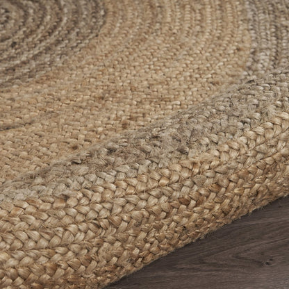 Boutique Jute Jute Area Rug Indoor in Tan/Brown, 7'6" Round
