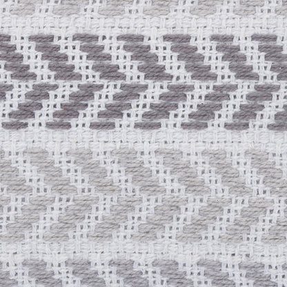 Altair  Cotton Pillow Set of 2 in Gray/Ivory, 18" x 18"