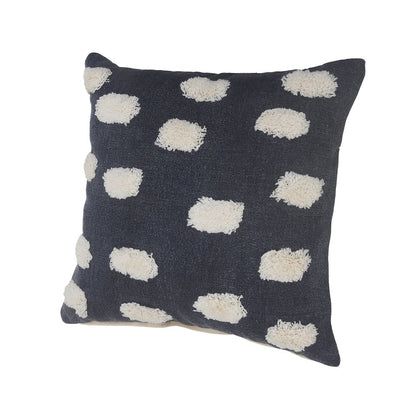 Zeal Cotton Pillow Set of 2 in Blue/White, 20" x 20"
