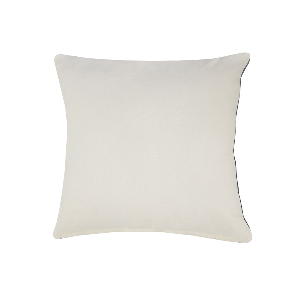 Zeal Cotton Pillow Set of 2 in Blue/White, 20" x 20"